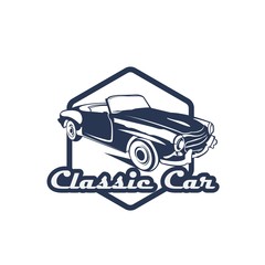 Obraz premium Logo design template for car.Car logo. Car rental logo. Logo template for car