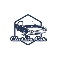 Logo design template for car.Car logo. Car rental logo. Logo template for car