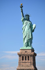  Statue of Liberty, New York. Symbol of democracy and freedom.  