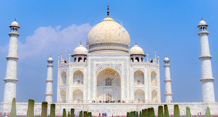 Facade of Taj Mahal