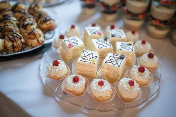 Wedding dessert buffet