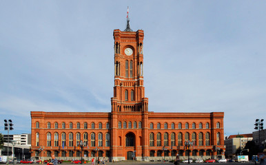 14.07.2007 Berlin.Rotes Rathaus am Berliner Alexanderplatz