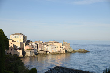Fototapeta na wymiar Erbalunga en Corse