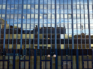 Corporate modern office building