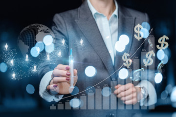 The concept of vaccination to be successful in business.