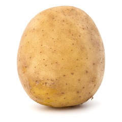 new potato tuber isolated on white background cutout