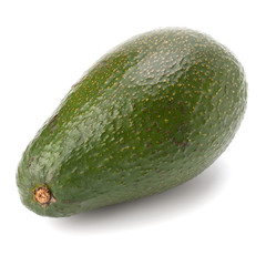 avocado isolated on white background