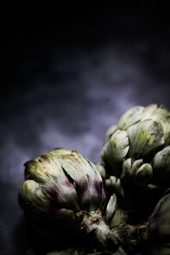 Green flower buds