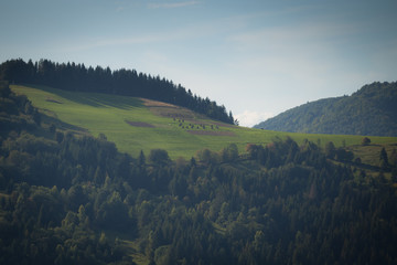 Wallachian countryside in Zazriva, Slovakia
