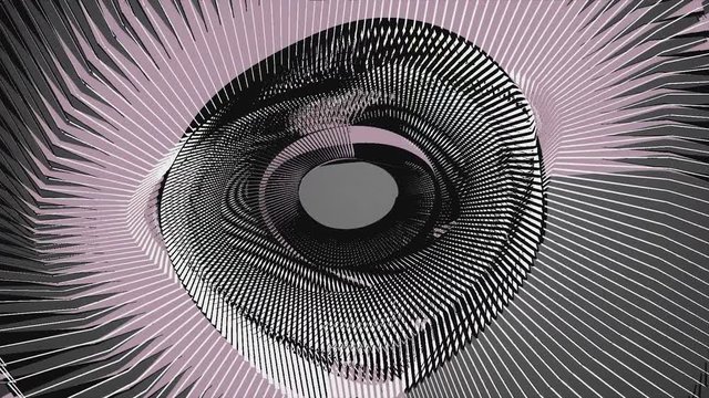 Abstract Background Physcedelic Geometric Tunnel VB 22