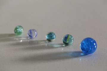 vintage toy marble balls