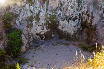 scenic view of Wairakei Thermal Valley, New Zealand