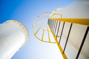 storage tanks with ladder  © jonathan