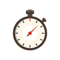 Stopwatch icon. Vector illustration.