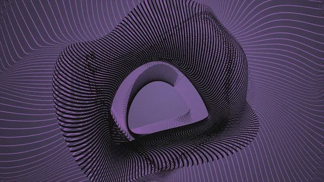 Abstract Background Physcedelic Geometric Tunnel VB 23