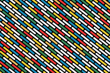 Abstract colored Lines Pattern Background.