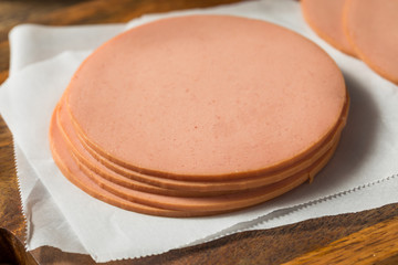 Raw Pork Bolgna Meat Slices