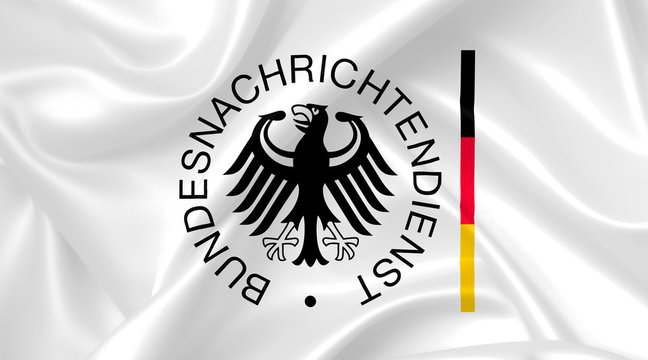 BND Logo Flag - Bundesnachrichtendienst German Secret Service