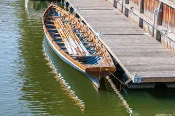 Fototapeta na wymiar boat on canal