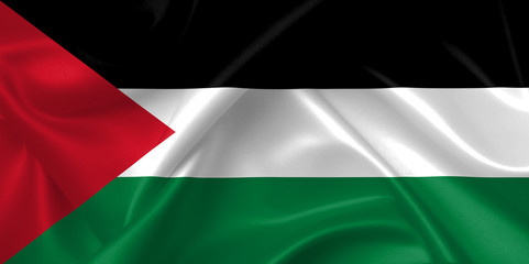 Fototapeta premium flag of state of palestine