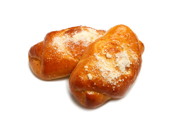 Group of rosy delicious buns