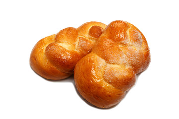 Group of rosy delicious buns