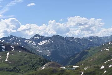 Fototapeta na wymiar Rocky Mountain Peaks