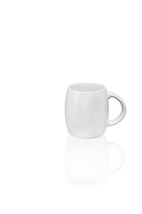 white coffee mug