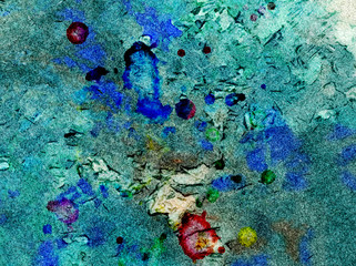 Abstract watercolor texture background. Oil painting style