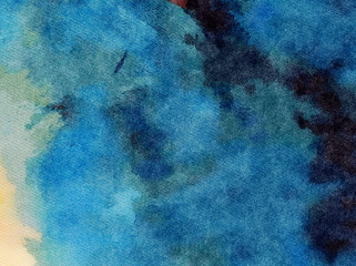 Abstract watercolor texture background. Oil painting style