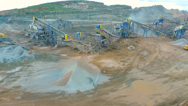 Industria y Mina trituradora de piedra	