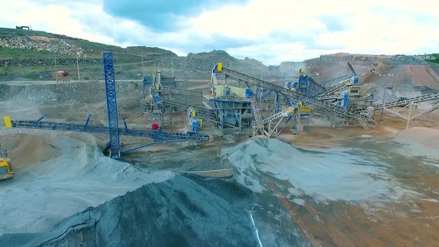 Industria y Mina trituradora de piedra	