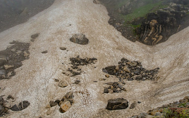 hiking trail in the himalayas