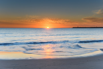Obraz premium Sunrise at the Seaside