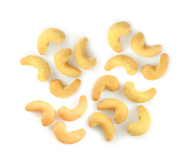 cashew nut isolated on white background