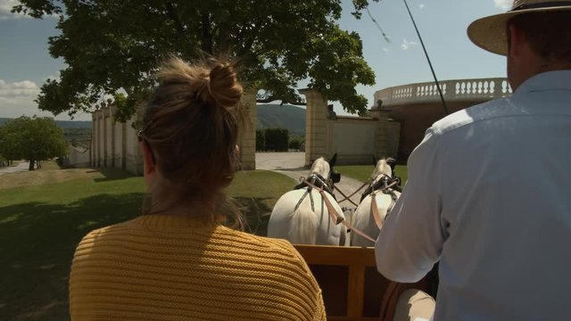 Romantic Horse Carriage Ride