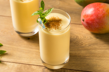 Homemade Sweet Indian Mango Lassi