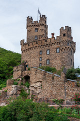 Fototapeta na wymiar View of Sooneck Castle, Germany.