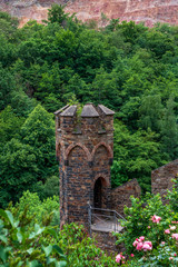 Naklejka premium View of Sooneck Castle, Germany.