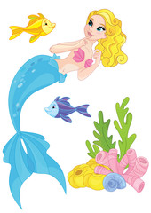 Cute Mermaid Princess