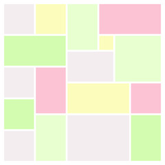 Vector Mood Board & Branding Presentation. Creative Theme Mood Board, Logo Template, Collage Frames with Universal Colour Palette. Picture Display & Montage.