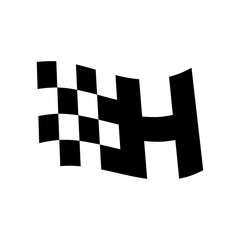 Race flag font