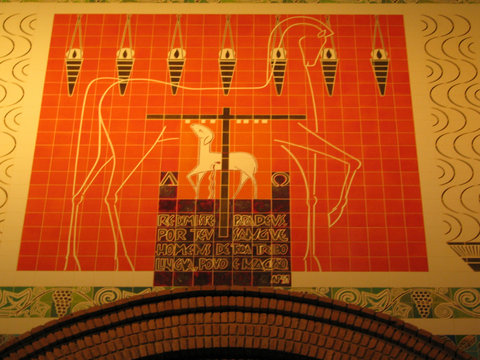 Sacred Art - Lamb of God - Thou hast redeemed to God by thy blood men of every tribe, tongue, and nation (Revelation 5: 9)