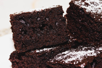 Soft and delicious homemade brownie