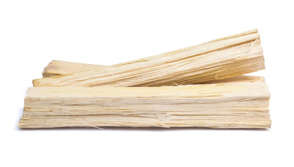 Pile of firewood Log wood isolated on a white background