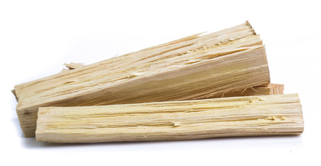 Pile of firewood Log wood isolated on a white background