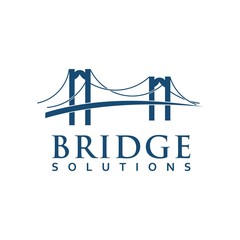 Bridge icon vector illustration Logo template design. creative abstract bridge logo. abstract bridge logo design template.
