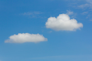 blue sky with cloud