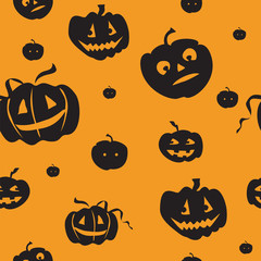 Halloween seamless pattern