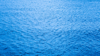 texture of blue water - blue background